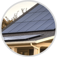 homes with smaller solar systems